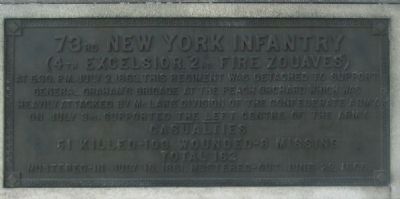 73rd Regiment Plaque image. Click for full size.
