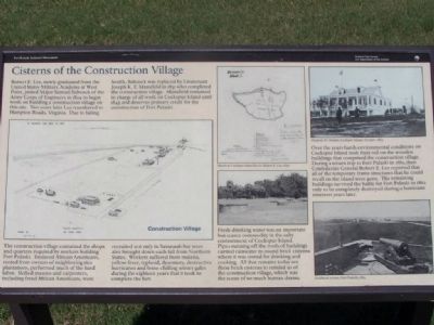Cisterns of the Construction Village Marker image. Click for full size.