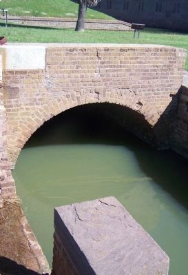 Moat Feeder Canal close-up image. Click for full size.