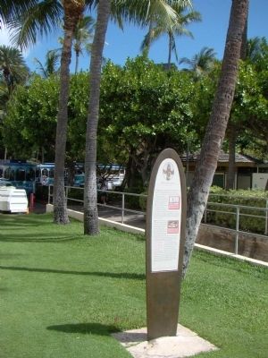 Duke Kahanamoku Marker. Click for full size. Duke Kahanamoku Marker image. Click for full size.