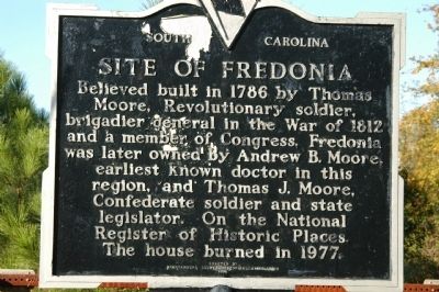 Site of Fredonia Marker. Click for full size. Site of Fredonia Marker image. Click for full size.