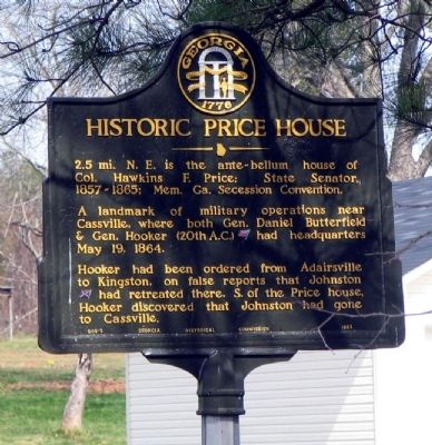 Historic Price House Marker. Click for full size. Historic Price House Marker image. Click for full size.