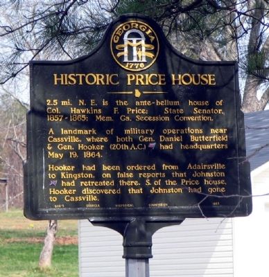 Historic Price House Marker image. Click for full size.