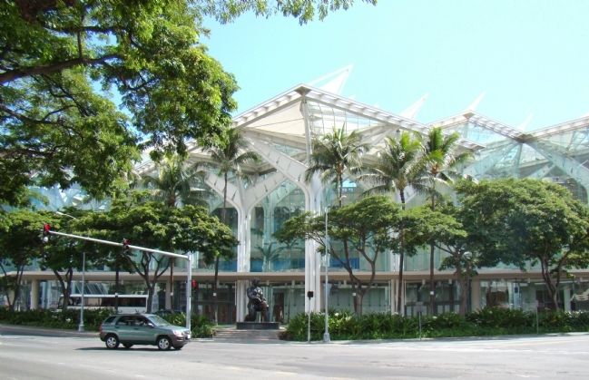The Hawai’i Convention Center. Click for full size. The Hawai’i Convention Center image. Click for full size.