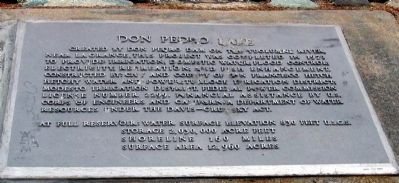 Don Pedro Lake Marker. Click for full size. Don Pedro Lake Marker image. Click for full size.