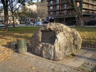 Marker in John Paul Jones Park. Click for full size. Marker in John Paul Jones Park image. Click for full size.