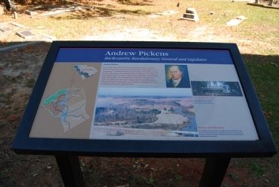 Andrew Pickens Marker. Click for full size. Andrew Pickens Marker image. Click for full size.