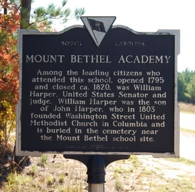 Mount Bethel Academy Marker image. Click for full size.