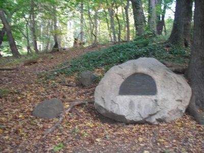 Marker in Prospect Park. Click for full size. Marker in Prospect Park image. Click for full size.