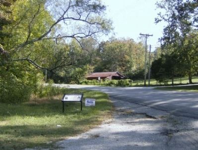 Leet's Spring and Tanyard Marker-From Parking Area image. Click for full size.