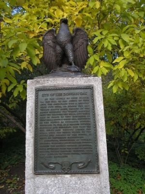 Marker with Eagle image. Click for full size.