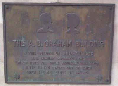 The A. B. Graham Building Marker image. Click for full size.