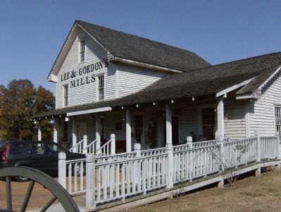 Lee and Gordon's Mill Store Entrance. Click for full size. Lee and Gordon's Mill Store Entrance image. Click for full size.