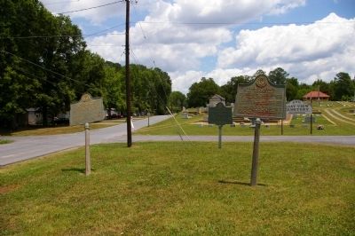 Markers at the East View Cemetery image. Click for full size.