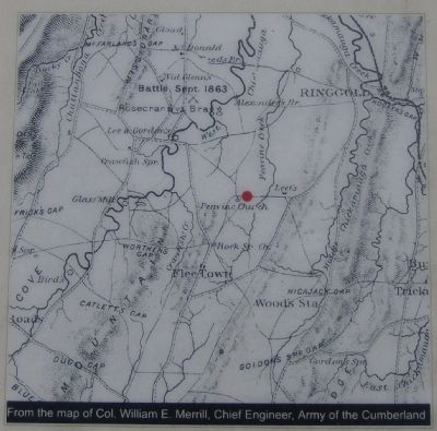 Peavine Church Marker-Map image. Click for full size.