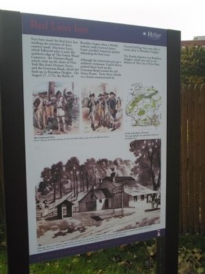 Red Lion Inn Marker. Click for full size. Red Lion Inn Marker image. Click for full size.