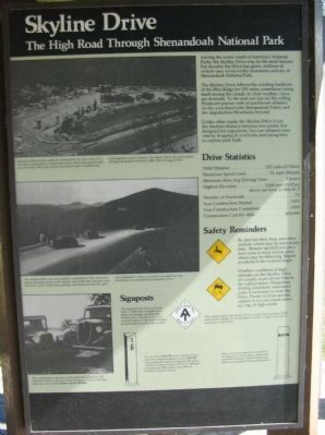 Skyline Drive Side. Click for full size. Skyline Drive Side image. Click for full size.