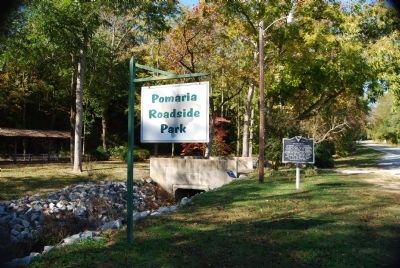 Pomaria Roadside Park and Marker image. Click for full size.
