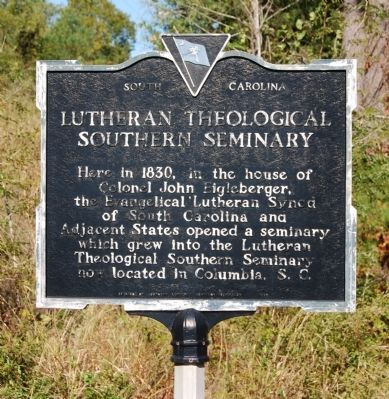Lutheran Theological Southern Seminary Marker. Click for full size. Lutheran Theological Southern Seminary Marker image. Click for full size.