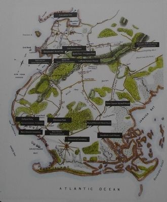 The Battle of Brooklyn Heritage Trail Map image. Click for full size.