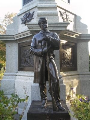 Soldier #1 on Monument. Click for full size. Soldier #1 on Monument image. Click for full size.
