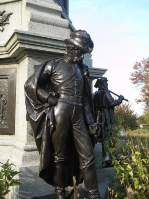 Soldier #3 on Monument. Click for full size. Soldier #3 on Monument image. Click for full size.