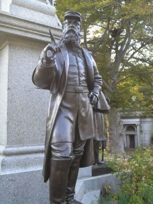 Soldier #4 on Monument. Click for full size. Soldier #4 on Monument image. Click for full size.