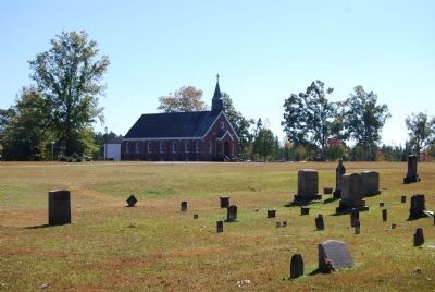 St. John's Church, 4th Building, and Cemetery image. Click for full size.