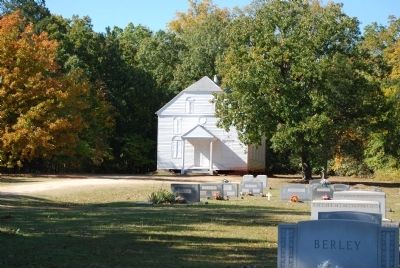 The White Church and Cemetery image. Click for full size.