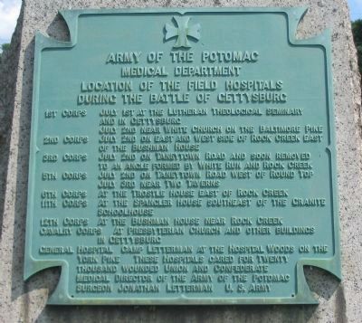 Location of Field Hospitals Tablet image. Click for full size.