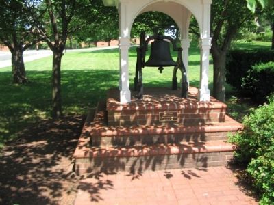 Memorial Bell. Click for full size. Memorial Bell image. Click for full size.