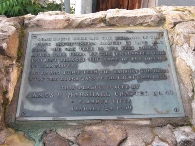 Three Unfortunates Hanged Marker image. Click for full size.