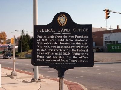 Federal Land Office Marker image. Click for full size.