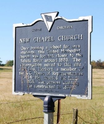 New Chapel Church Marker image. Click for full size.
