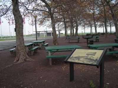 Marker in Liberty State Park image. Click for full size.