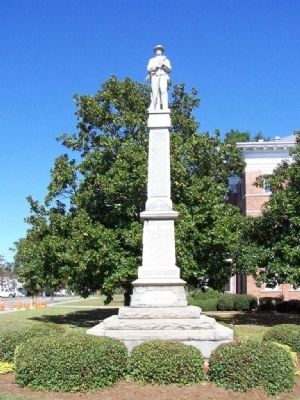 Jenkins County Confederate Memorial Marker. Click for full size. Jenkins County Confederate Memorial Marker image. Click for full size.