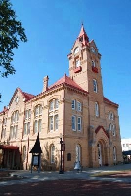 Newberry Opera House<br>Front (East) Elevation. Click for full size. Newberry Opera House<br>Front (East) Elevation image. Click for full size.