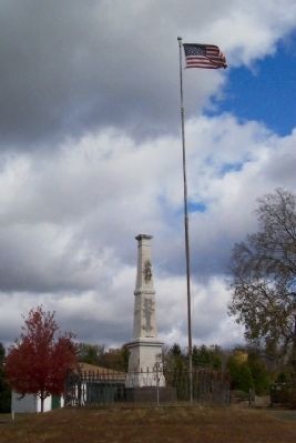 Mad River Township Civil War Memorial image. Click for full size.
