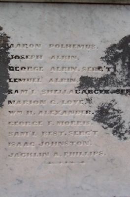 Mad River Township Civil War Memorial Honored Dead image. Click for full size.