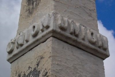 Mad River Township Civil War Memorial Union Banner image. Click for full size.