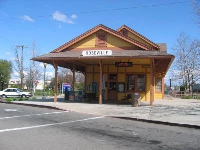 Roseville Depot image. Click for full size.