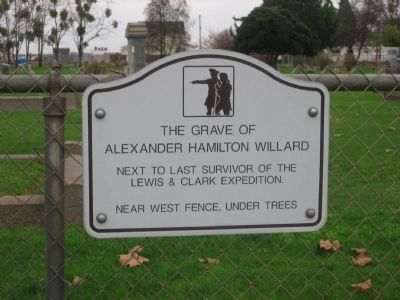 Sign at Entrance to Cemetery image. Click for full size.