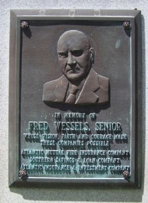 Fred Wessels, Senior Marker. Click for full size. Fred Wessels, Senior Marker image. Click for full size.