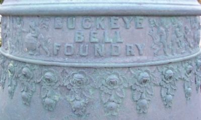 Buckeye Bell Foundry mark on Bell. Click for full size. Buckeye Bell Foundry mark on Bell image. Click for full size.