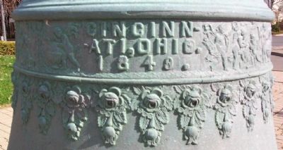 "Cincinnati, Ohio, 1849" on Bell. Click for full size. "Cincinnati, Ohio, 1849" on Bell image. Click for full size.