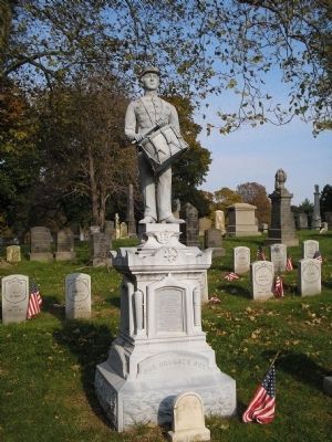 Our Drummer Boy Monument image. Click for full size.