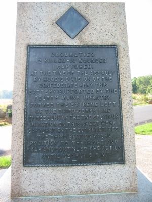 Back Side of Monument. Click for full size. Back Side of Monument image. Click for full size.