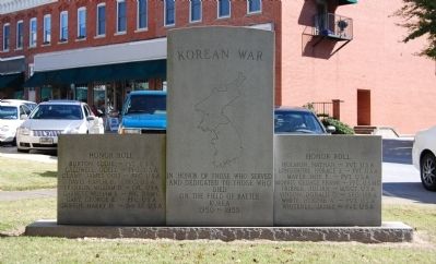Korean War Marker. Click for full size. Korean War Marker image. Click for full size.