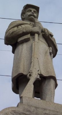 Union Veteran Legion No. 118 Memorial Soldier Statue. Click for full size. Union Veteran Legion No. 118 Memorial Soldier Statue image. Click for full size.