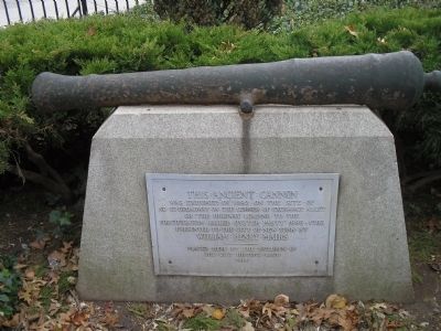 This Ancient Cannon Marker. Click for full size. This Ancient Cannon Marker image. Click for full size.